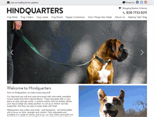 Tablet Screenshot of hindquarters.com